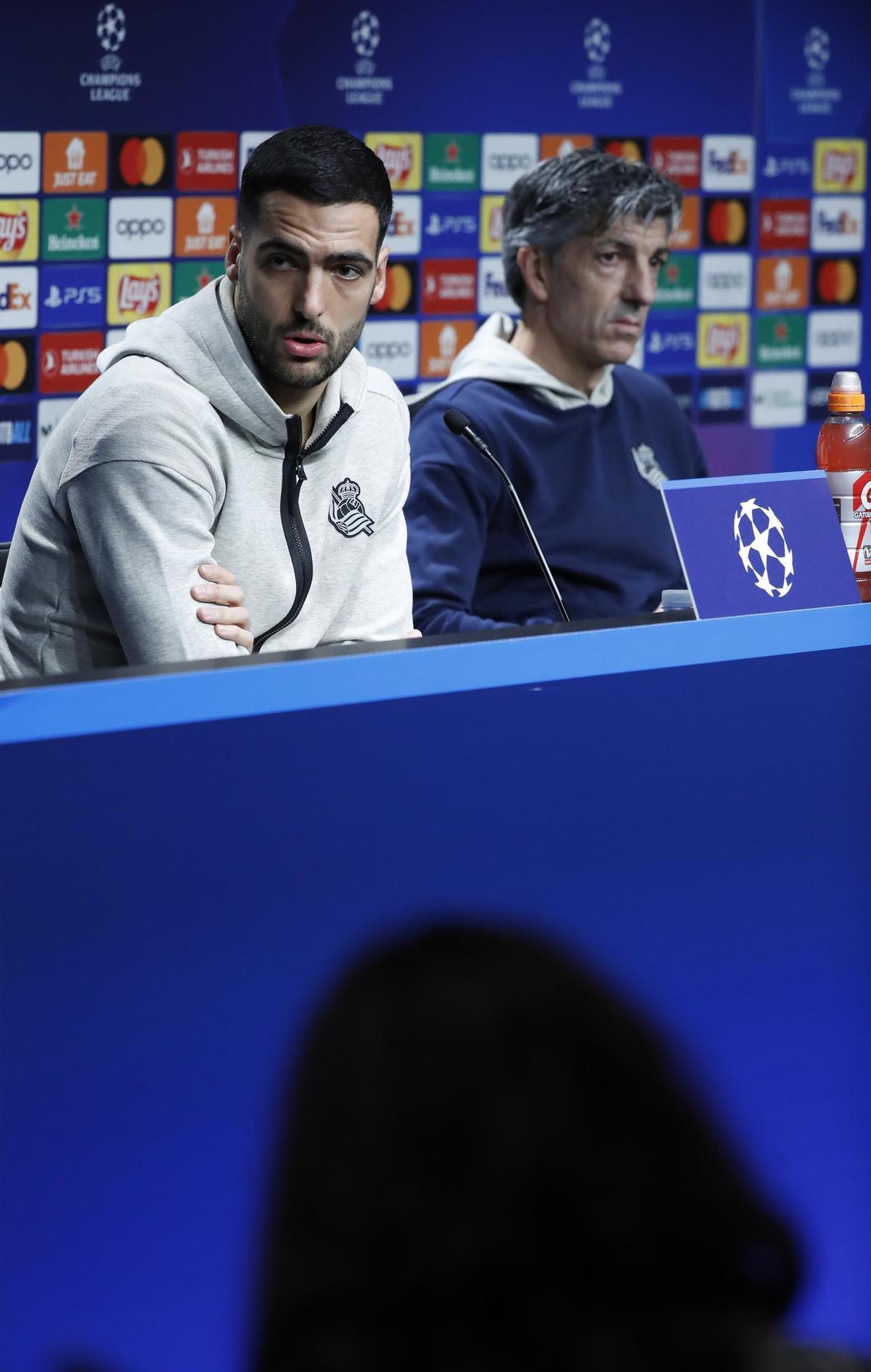 La Real Sociedad en la víspera del partido de Liga de Campeones ante el Salzburgo.