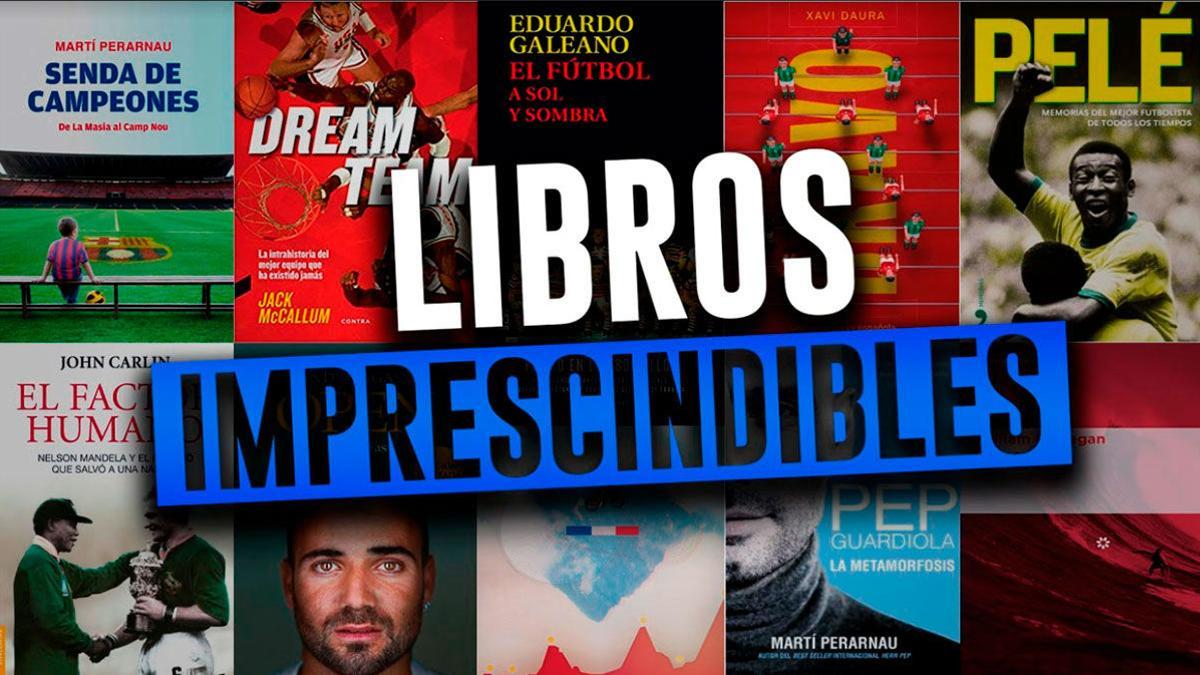 Libros de deporte imprescindible para regalar en Sant Jordi