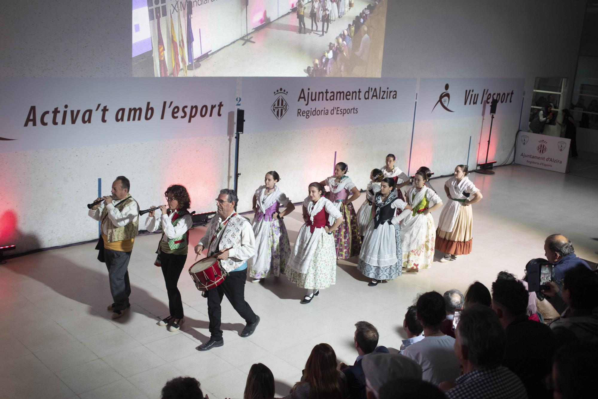 Las mejores imágenes de la gala inaugural del Mundial de Pilota de Alzira