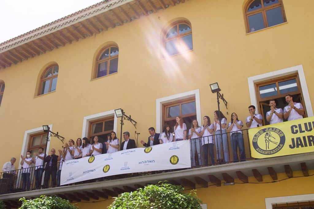 Recepción al Hozono Jairis en el Ayuntamiento de Alcantarilla