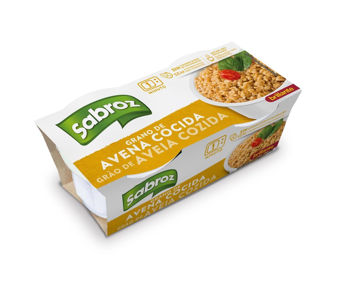 Grano de avena cocida Sabroz.