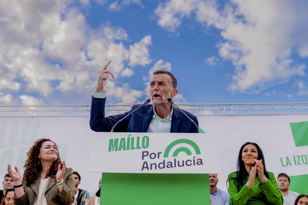 Las imágenes del cierre de campaña en Andalucía