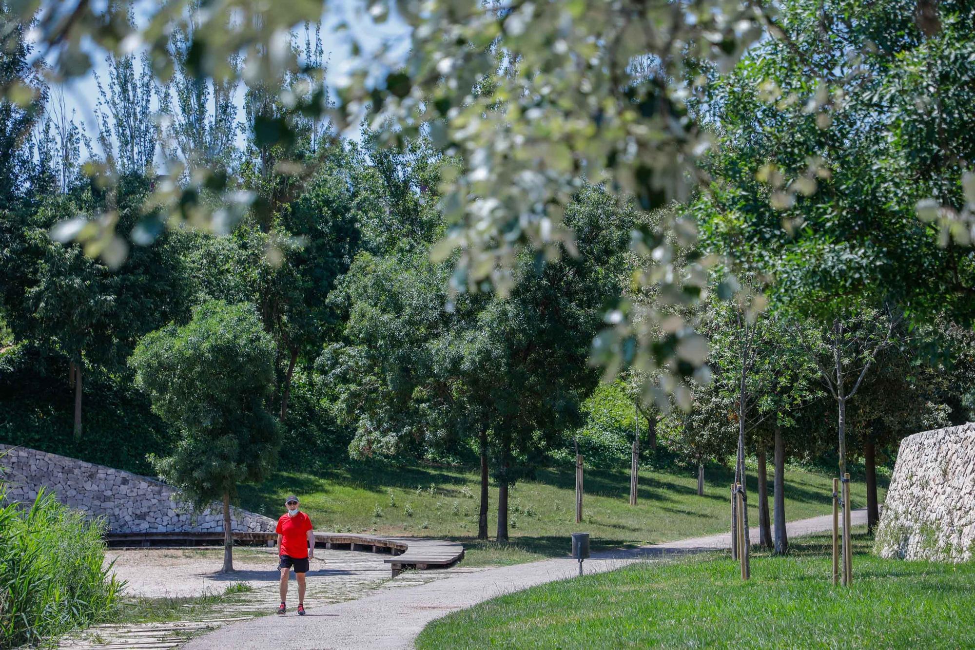 Parque de Cabecera, uno de los pulmones de València
