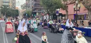 Ofrenda de Flores: horario y orden de salida de las hogueras y barracas en la segunda sesión
