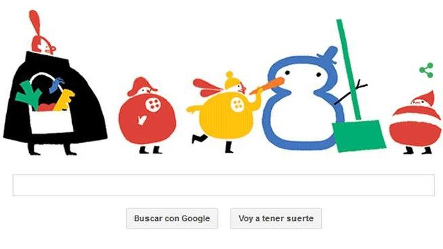 Google recibe el invierno con este doodle