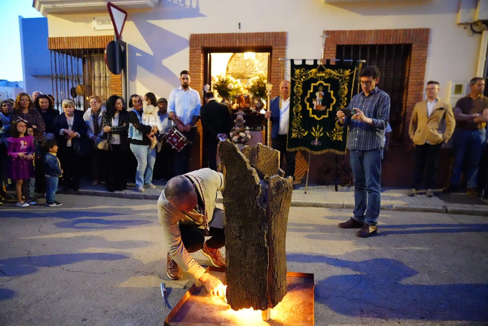 Quema del corcho y de muñecas de San Isidro