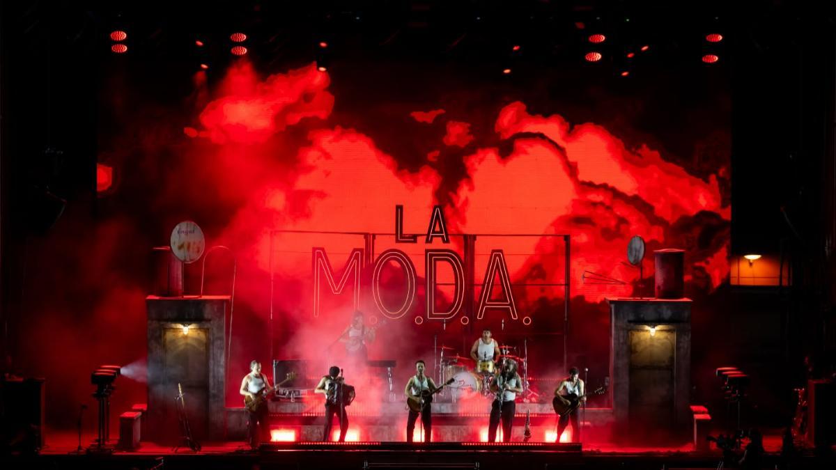 La M.O.D.A. llevó a Río Babel su mezcla de folk, rock y canciones de garganta compartida.