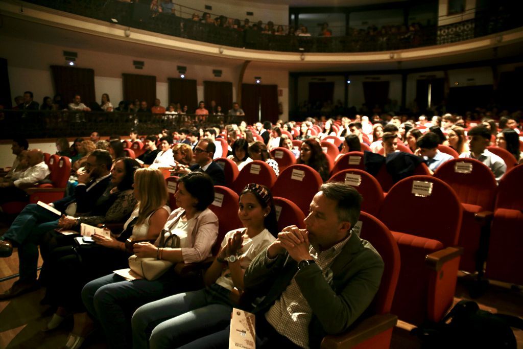 Entrega de distinciones al alumnado en Lorca