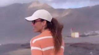 Lara Álvarez presume de sus vacaciones en Lanzarote