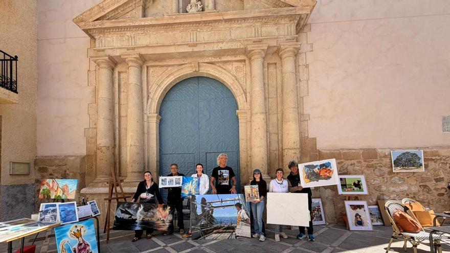El encuentro artístico “Arte al Aire Libre” llena de vida La Vila