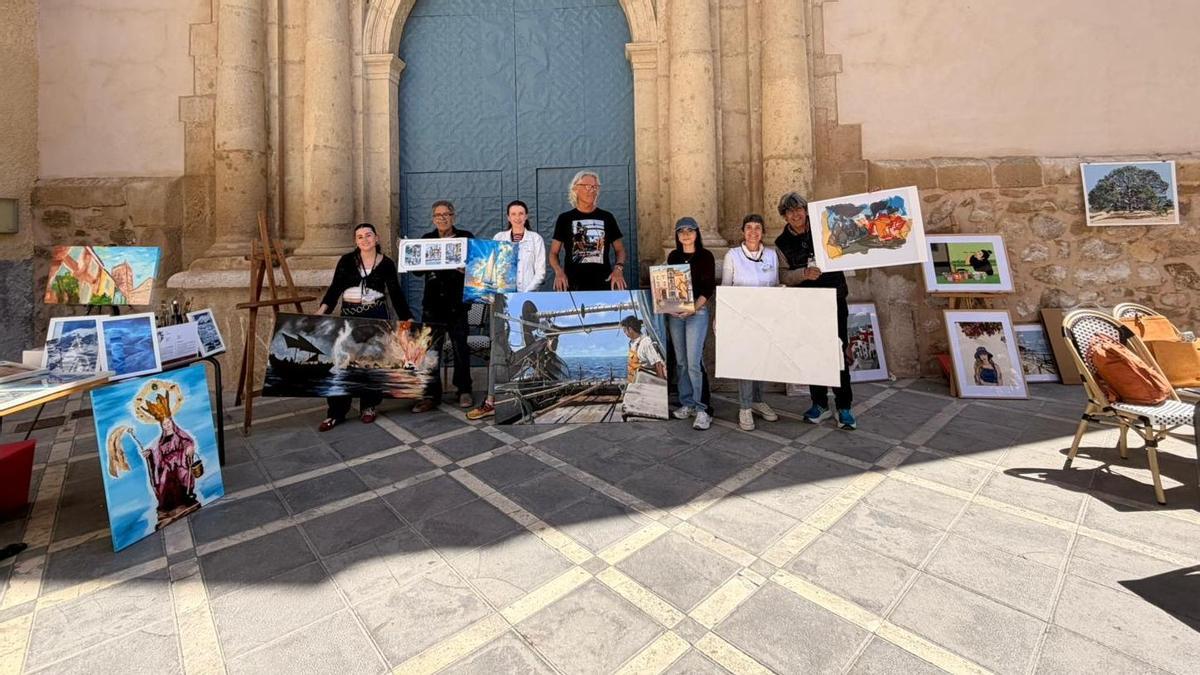 El encuentro artístico “Arte al Aire Libre” de La Vila, en imágenes