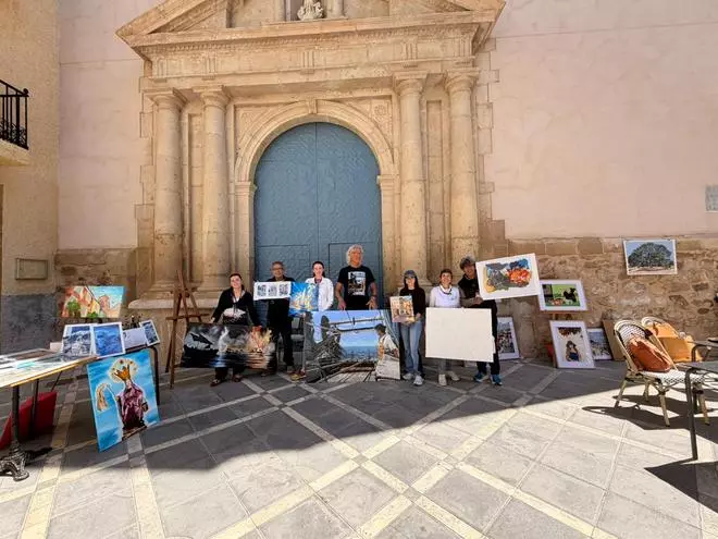 El encuentro artístico “Arte al Aire Libre” de La Vila, en imágenes