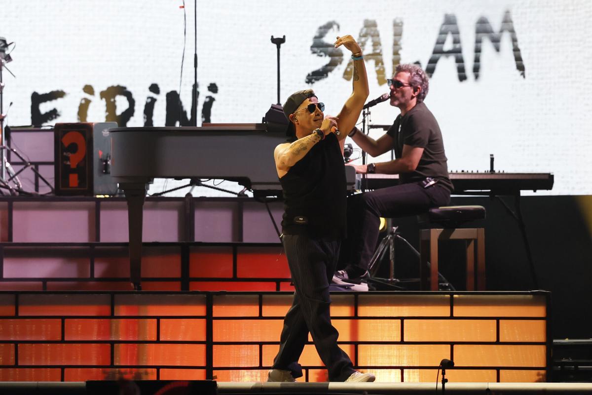 Las imágenes del concierto de Alejandro Sanz en Sevilla Las imágenes del concierto de Alejandro Sanz en Sevilla