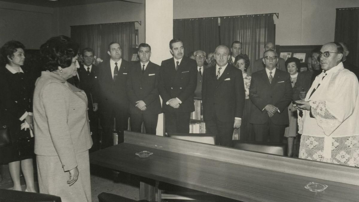 Ursicina Martínez Gallego en la apertura de la Casa de la Cultura