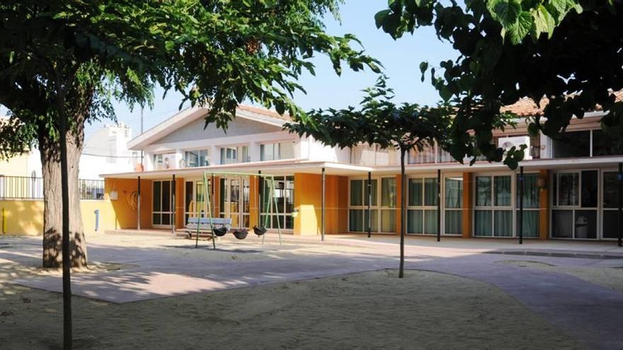Escuela infantil de Beniaján en la que se llevarán a cabo reformas por su mal estado.