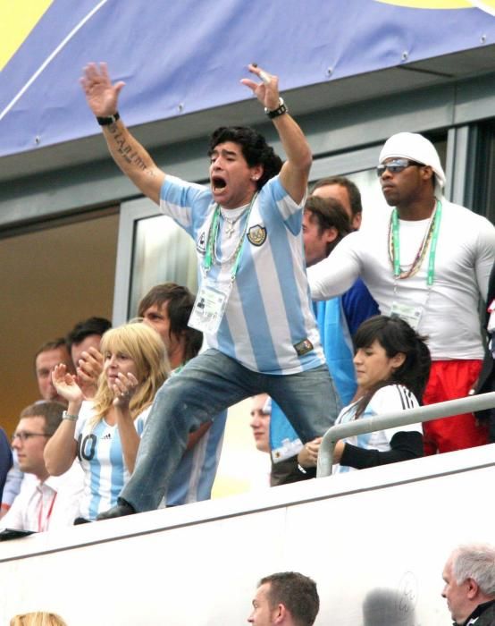 Las mejores imágenes de la vida de Maradona