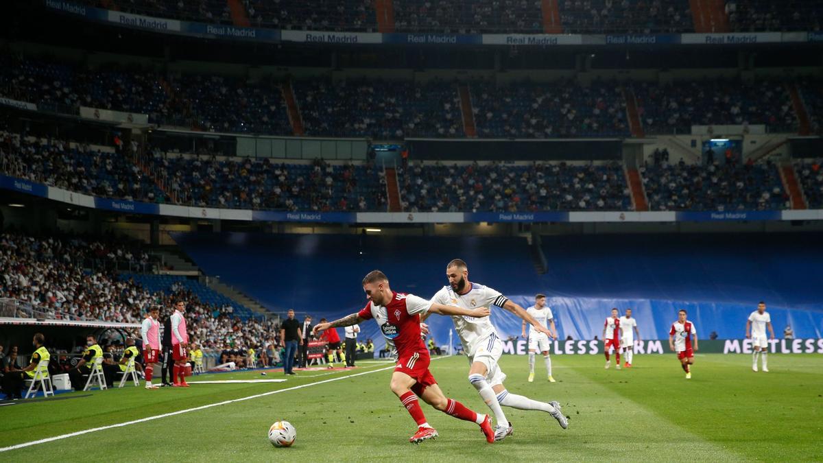 Las mejores imágenes del Real Madrid - Celta en el reestreno del Bernabéu