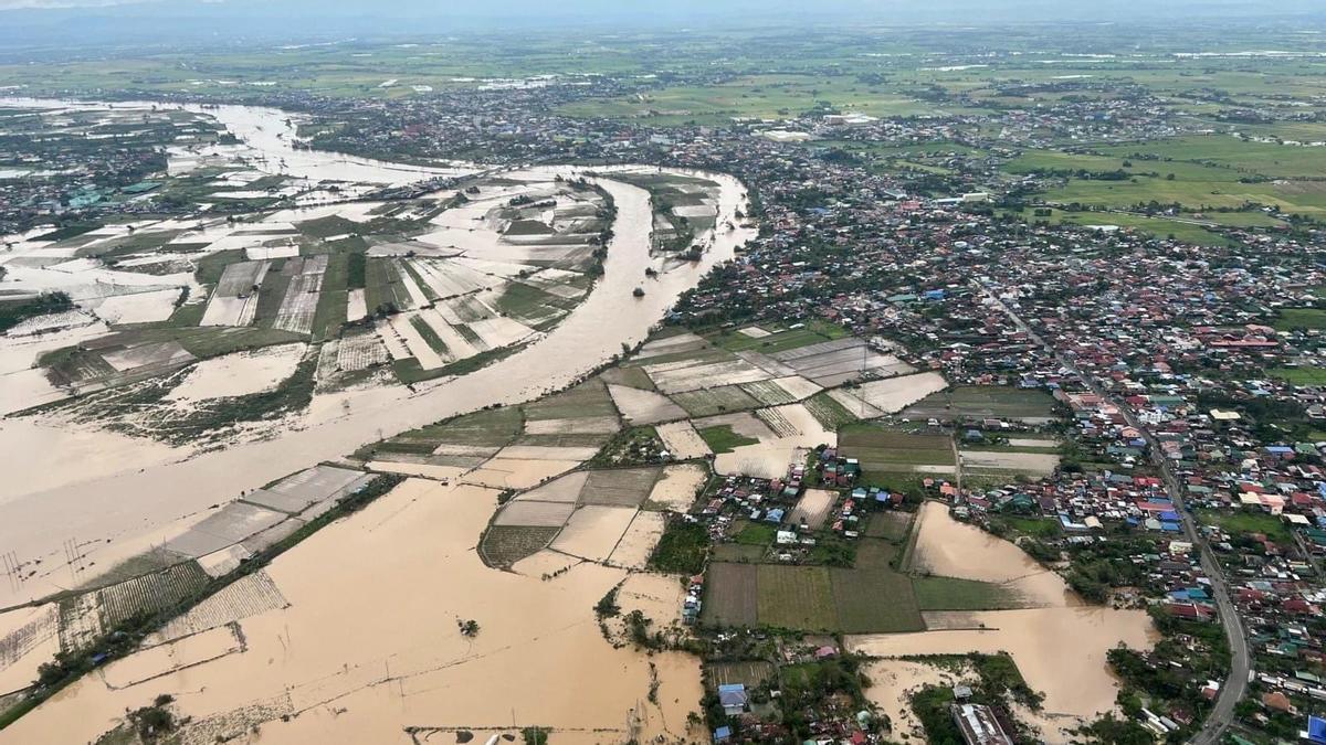 Efectos del tifón Noru en Filipinas, en 2017.