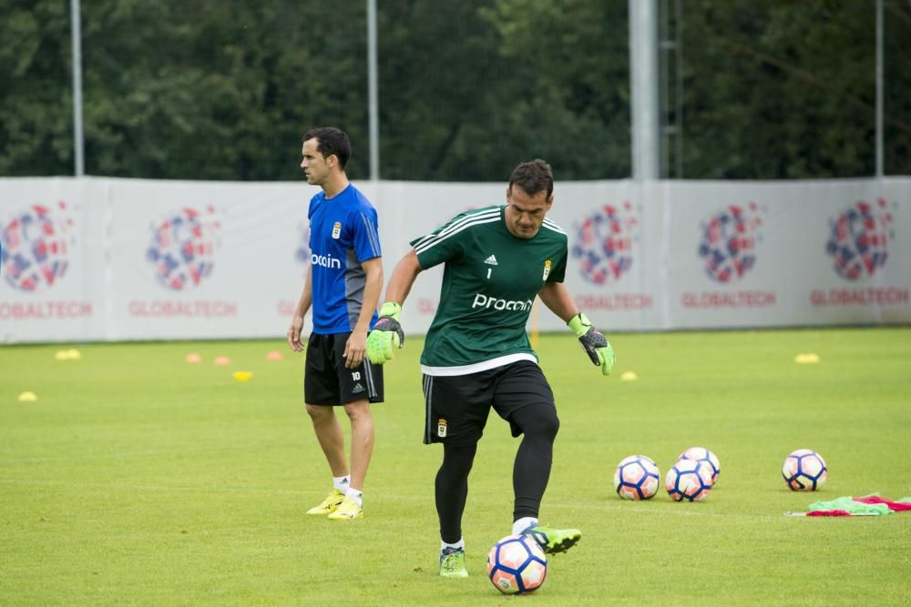 Entrenamiento del Oviedo