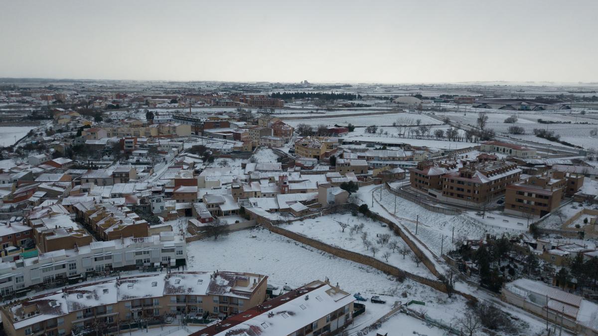 GALERÍA | Borrasca Filomena en Zamora, las imágenes del temporal