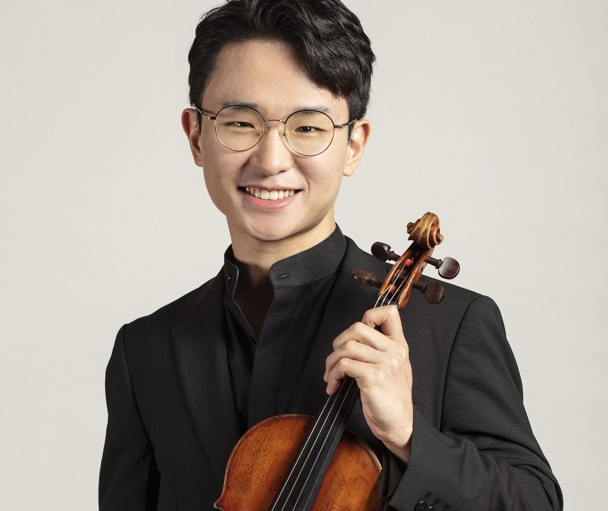 El violinista Donghyun Kim.