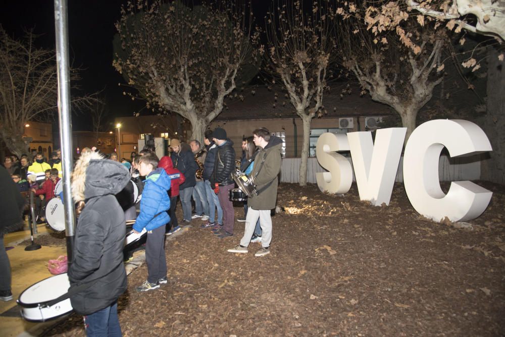 Acte d''estrena del parc de les Escoles Velles de Sant Vicenç