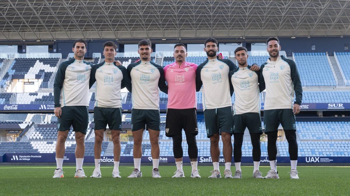 Media Day organizado por el Málaga CF con los medios de comunicación en La Rosaleda.