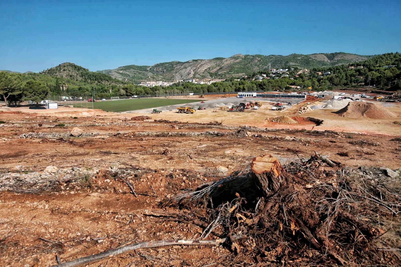 Galería | Así esta la ciudad deportiva del Castellón de la Coma a cuatro días de su estreno