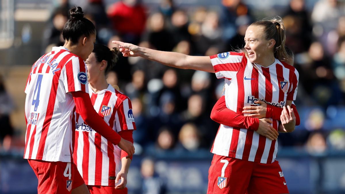 El Atlético de Madrid se enfrenta al Manchester United en los playoffs de la Champions League Femenina