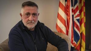 L’exconseller i exlíder d’ERC, Joan Puigcercós, al Club Churchill de Barcelona. | SANDRA ROMAN.