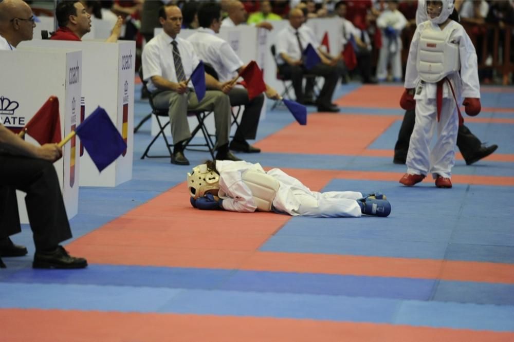 Podium del Campeonato de Kárate