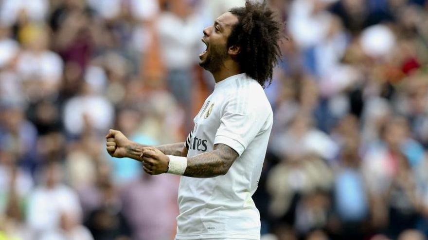 Marcelo ilumina la victoria del Real Madrid