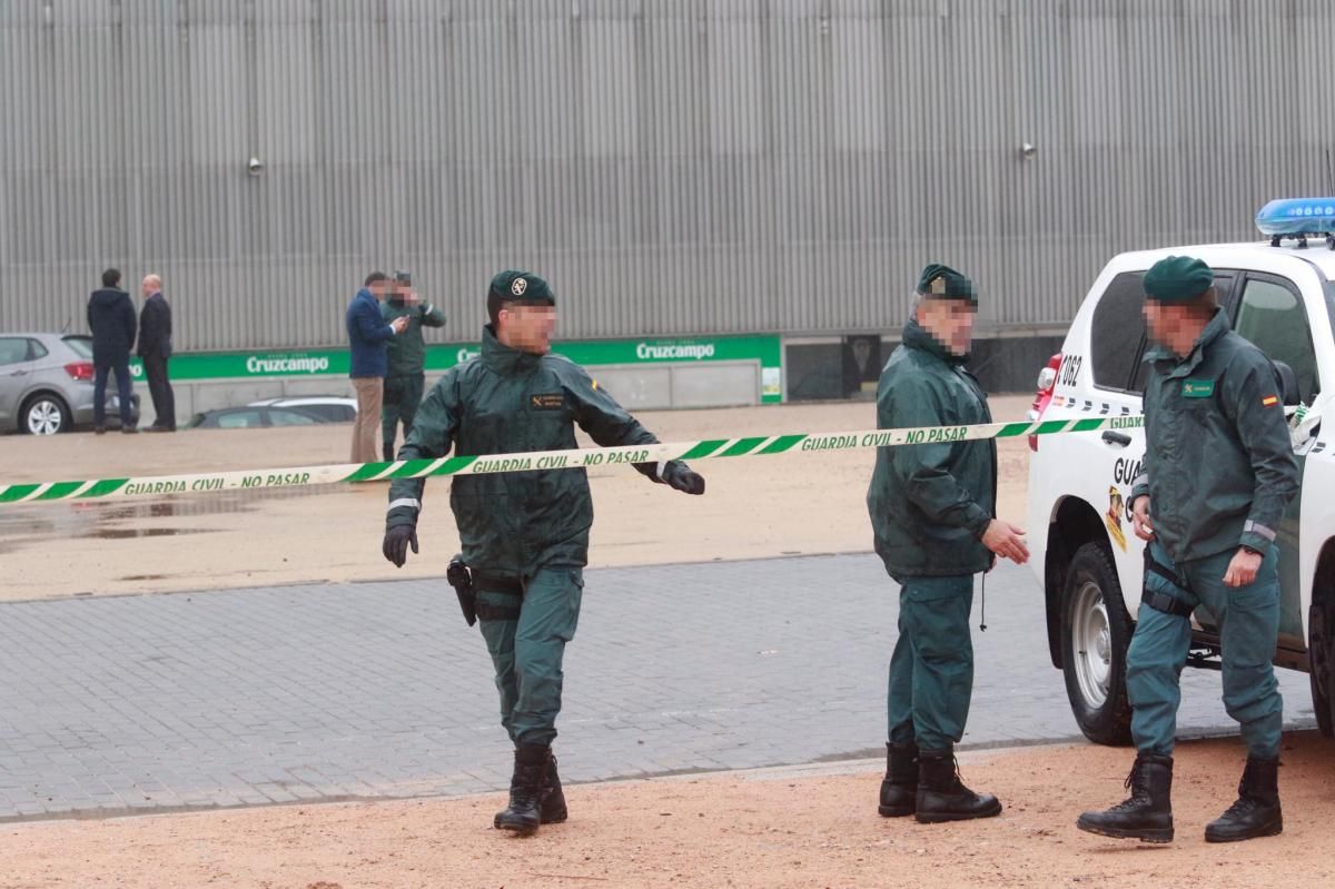 Córdoba CF: Registros de la Guardia Civil en El Arcángel