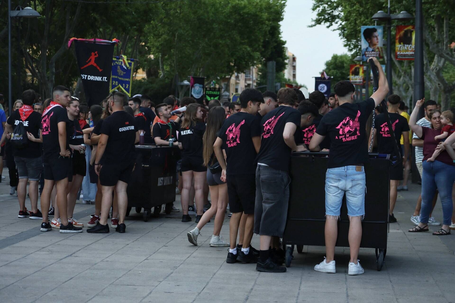Disfile de peñas de San Pedro 2025 en Zamora