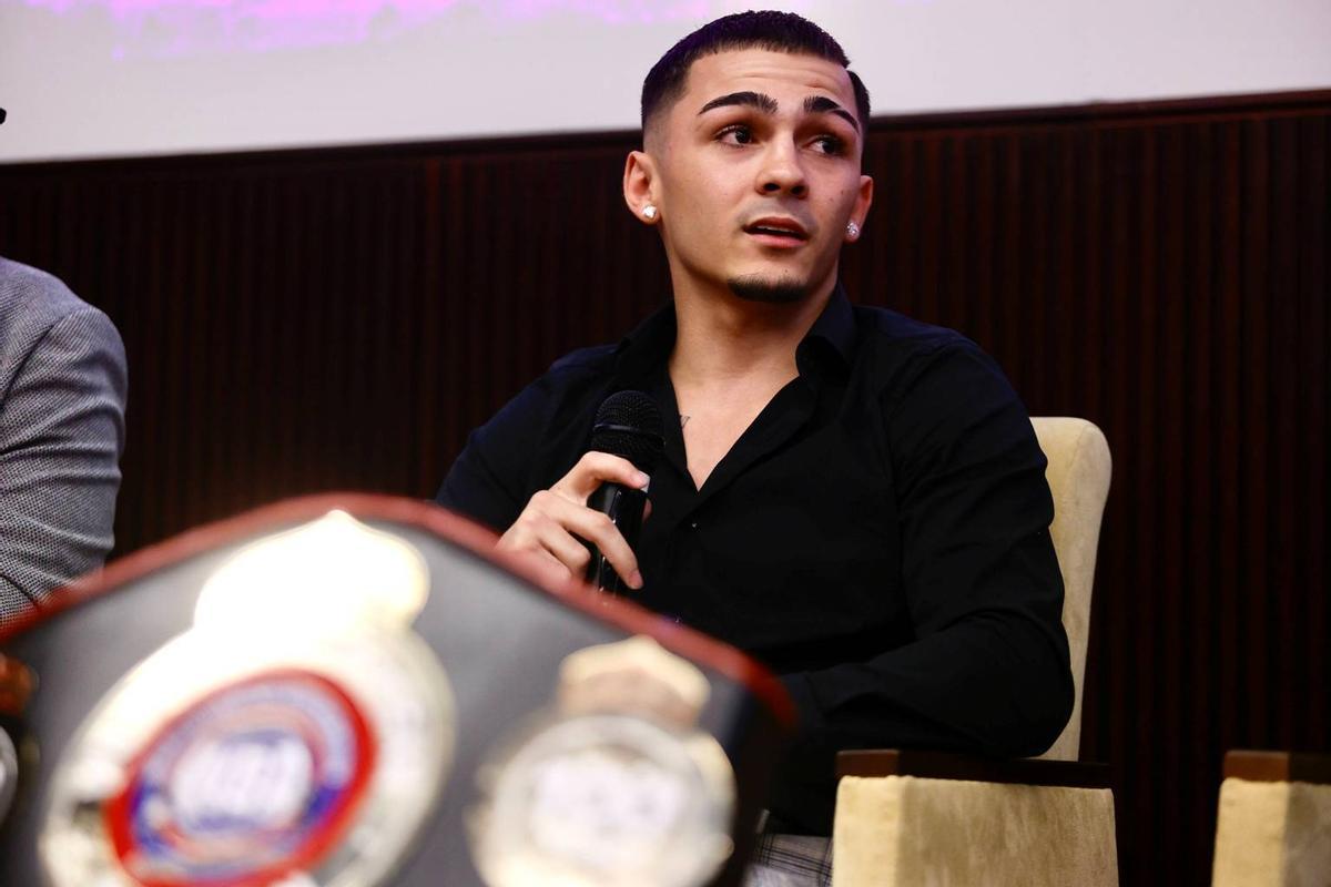 Rafa Lozano Jr., durante un acto.