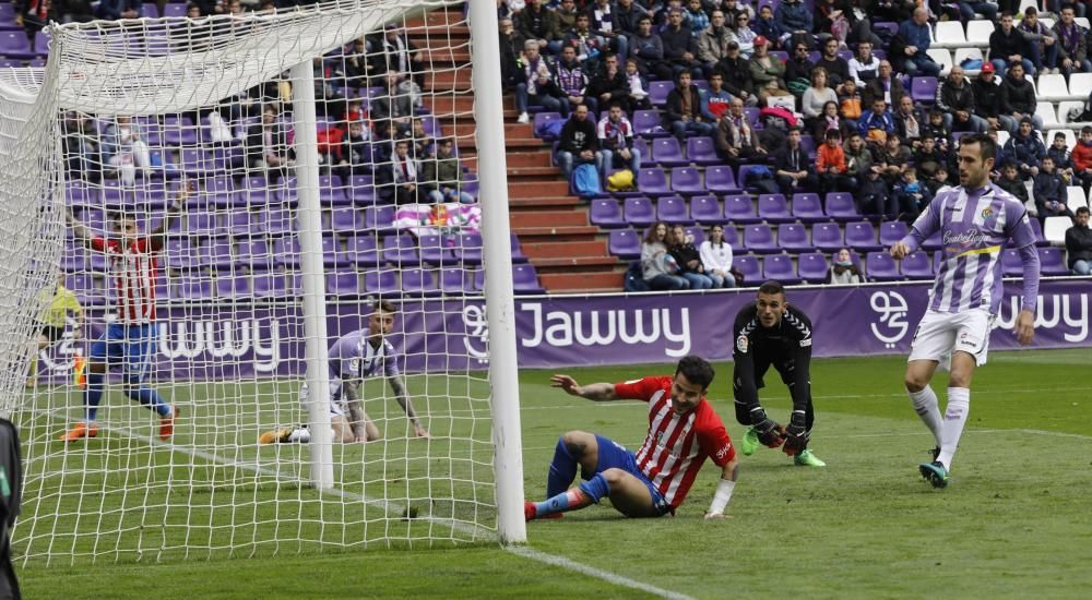 Valladolid - Sporting, en imágenes