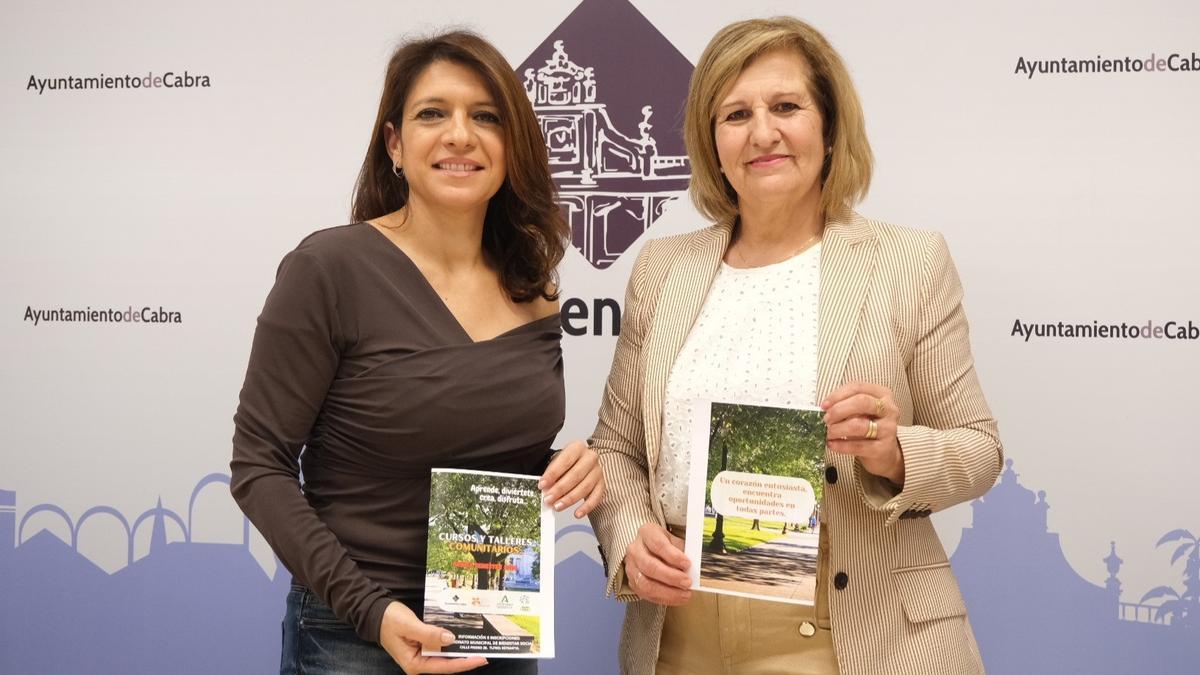 Presentación de los talleres comunitarios de Cabra.
