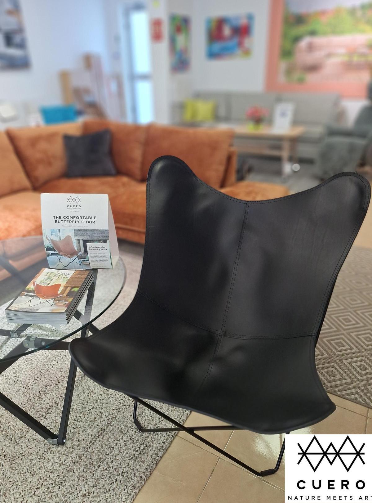 Sillón Mariposa, de CueroDesign