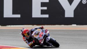 Marc Márquez ha impuesto, hoy, su ley, en Aragón, con su Ducati 2023.