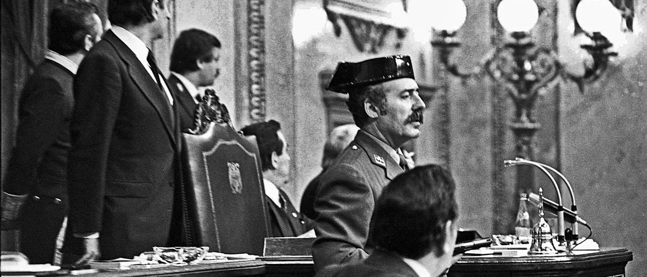 Exposició sobre el 23-F, a Valènica, fa uns anys. J.C.Cárdenas/efe