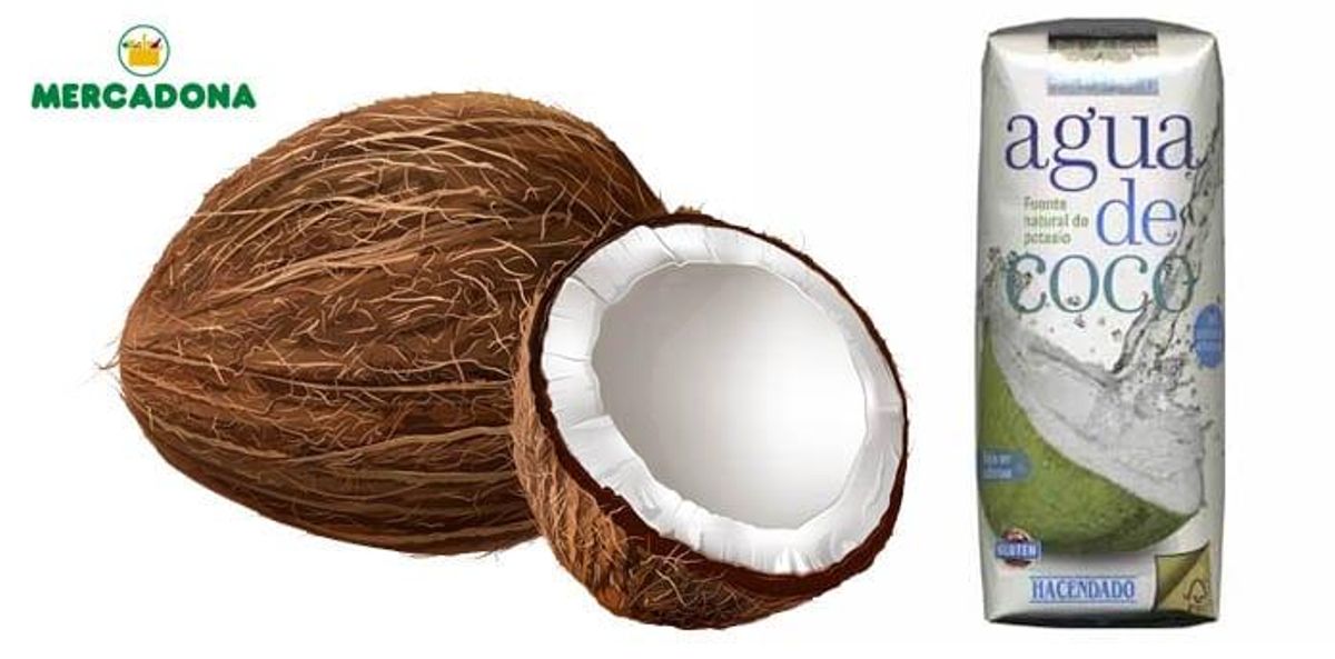 La bebida de coco de Mercadona alcanza gran popularidad porque es adelgazante