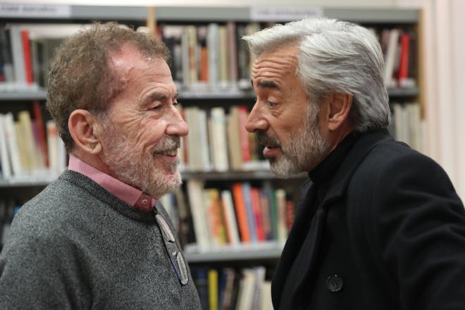 Fernando Sánchez Dragó e Imanol Arias