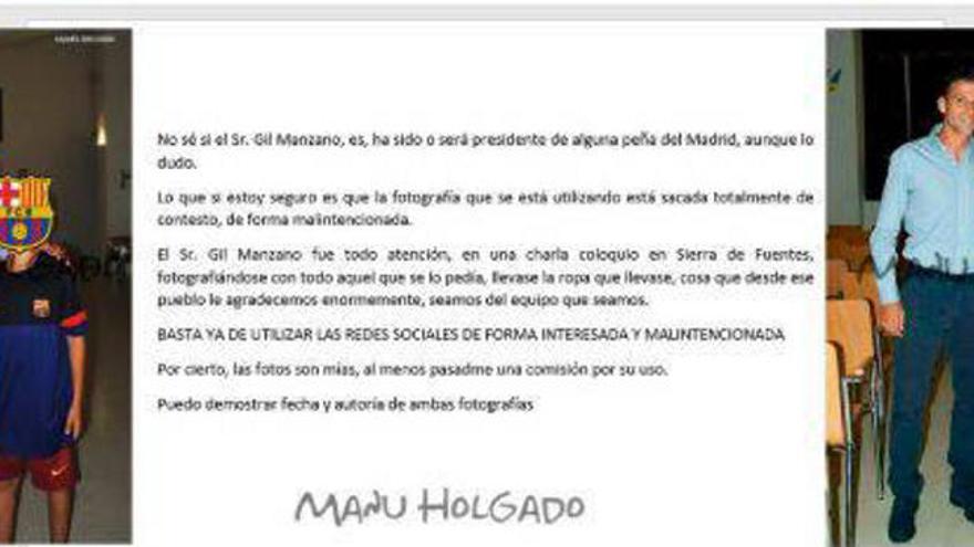 Desmienten que Gil Manzano sea madridista