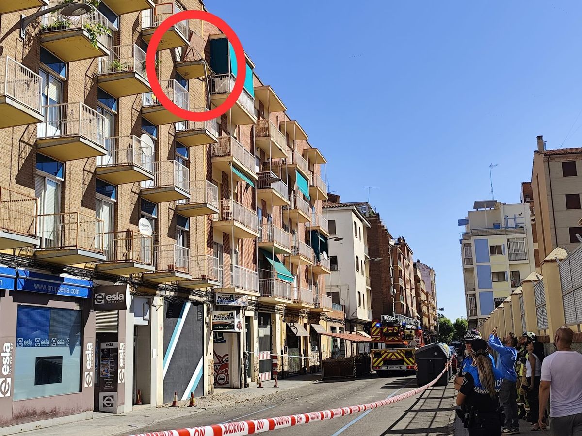 Despliegue en la zona.