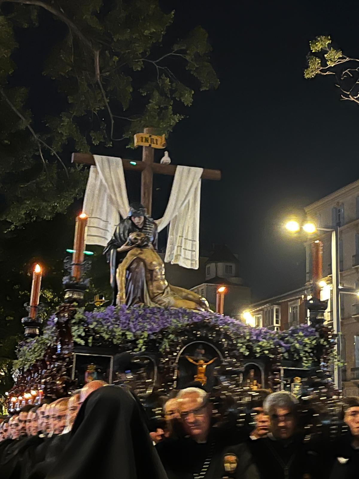 La Virgen de la Piedad.