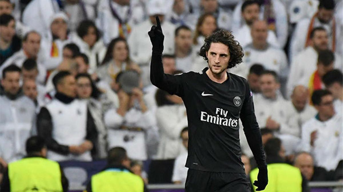 LACHAMPIONS | Real Madrid - PSG (3-1): Rabiot adelantó al PSG en el Bernabéu