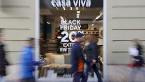 Compras durante los descuentos del ’Black Friday’ de noviembre de 2022