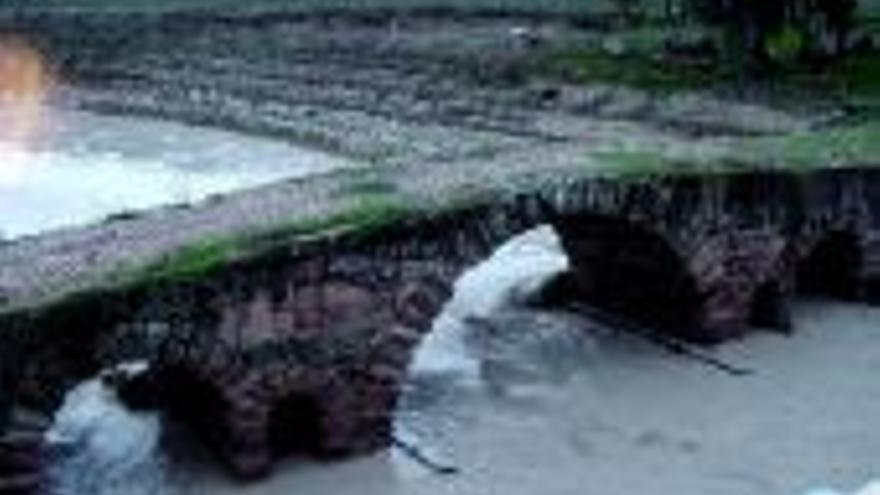 Continúa el deterioro del puente romano