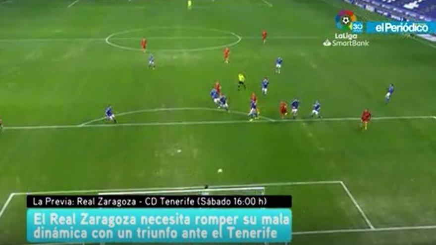 El Real Zaragoza necesita un triunfo tras dos derrotas para alejarse de la zona de descenso