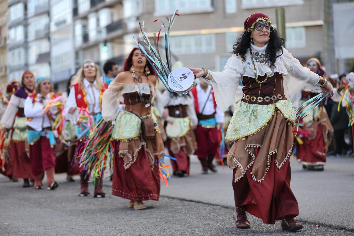 Desfile del sábado de Carnaval en A Coruña